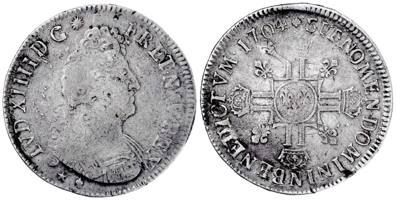 Ausländische Münzen und Medaillen

Frankreich

Ludwig XIV., 1643-1715

Ecu...