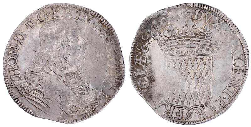 Ausländische Münzen und Medaillen

Monaco

Honore II. 1604-1662

Ecu couro...