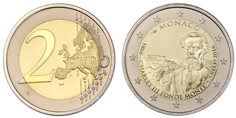 Ausländische Münzen und Medaillen

Monaco

Albert II., seit 2005

2 Euro G...