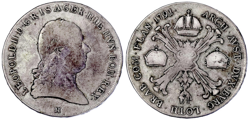 Römisch Deutsches Reich

Haus Habsburg

Leopold II., 1790-1792

Kronentale...