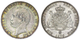 Altdeutsche Münzen und Medaillen

Anhalt-Dessau

Leopold Friedrich, 1817-1871

Vereinstaler 1858 A. sehr schön/vorzüglich, schöne Patina. Jaeger...