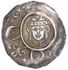 Altdeutsche Münzen und Medaillen

Augsburg-Bistum

Udalschalk von Eschenlohe, 1184-1202

Brakteat o.J. Mithriertes Brb. v.v. mit Infulbändern im...
