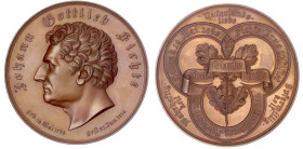 Altdeutsche Münzen und Medaillen

Baden-Durlach

Friedrich I., 1852-1907

Bronzemedaille (unsign., von Othemar Balbacher) 1862 Fichte-Preis für ...