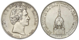 Altdeutsche Münzen und Medaillen

Bayern

Ludwig I., 1825-1848

Geschichtstaler 1836. Ottokapelle Kiefersfelden. sehr schön/vorzüglich, gereinig...