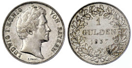 Altdeutsche Münzen und Medaillen

Bayern

Ludwig I., 1825-1848

Gulden 1837 fast vorzüglich. Jaeger 62. AKS 78.