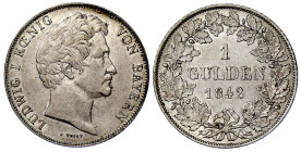 Altdeutsche Münzen und Medaillen

Bayern

Ludwig I., 1825-1848

Gulden 1842 vorzüglich. Jaeger 62. AKS 78.