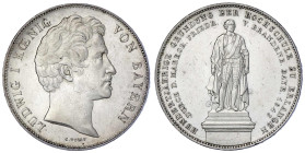 Altdeutsche Münzen und Medaillen

Bayern

Ludwig I., 1825-1848

Geschichtsdoppeltaler 1843. 100 Jahrfeier der Hochschule zu Erlangen. Randschrif...
