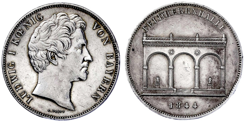 Altdeutsche Münzen und Medaillen

Bayern

Ludwig I., 1825-1848

Geschichts...