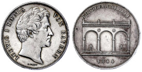 Altdeutsche Münzen und Medaillen

Bayern

Ludwig I., 1825-1848

Geschichtsdoppeltaler 1844. Feldherrnhalle. Randschrift a. sehr schön/vorzüglich...