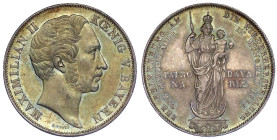 Altdeutsche Münzen und Medaillen

Bayern

Maximilian II. Joseph, 1848-1864

Doppelgulden 1855. Mariensäule. vorzüglich, schöne Patina. Jaeger 84...