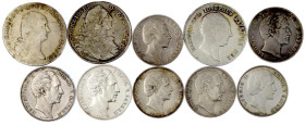 Altdeutsche Münzen und Medaillen

Bayern

Lots

10 Silbermünzen: Madonnentaler 1762, 1868, Konventionstaler 1801, Kronentaler 1813, Taler 1857, ...