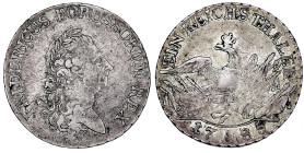 Altdeutsche Münzen und Medaillen

Brandenburg-Preußen

Friedrich II., 1740-1786

Reichstaler 1785 A, Berlin. 21,95 g. gutes sehr schön. Olding 7...