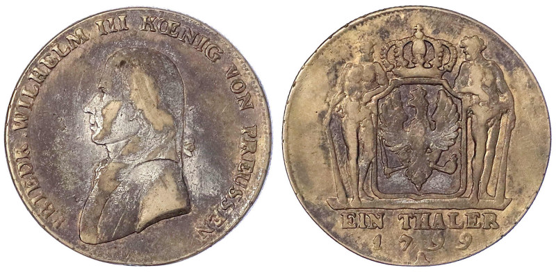 Altdeutsche Münzen und Medaillen

Brandenburg-Preußen

Friedrich Wilhelm III...