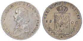 Altdeutsche Münzen und Medaillen

Brandenburg-Preußen

Friedrich Wilhelm III., 1797-1840

1/3 Taler 1800 A gutes vorzüglich, min. Kratzer. Oldin...