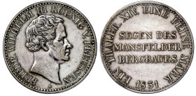 Altdeutsche Münzen und Medaillen

Brandenburg-Preußen

Friedrich Wilhelm III., 1797-1840

Ausbeutetaler 1831 A. sehr schön. Jaeger 63. AKS 18. O...