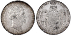 Altdeutsche Münzen und Medaillen

Brandenburg-Preußen

Friedrich Wilhelm III., 1797-1840

Vereinsdoppeltaler 1839 A, Berlin. sehr schön/vorzügli...