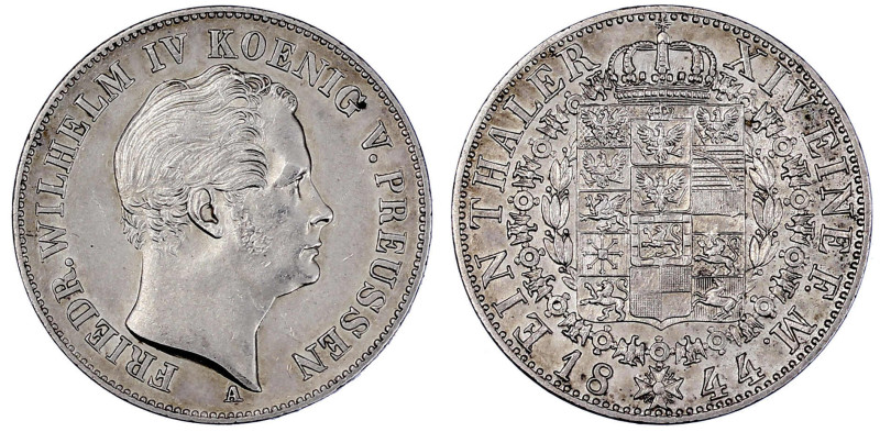 Altdeutsche Münzen und Medaillen

Brandenburg-Preußen

Friedrich Wilhelm IV....