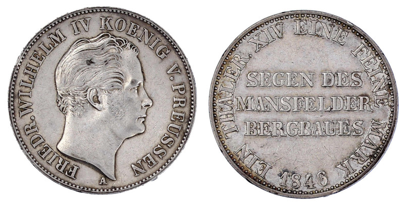 Altdeutsche Münzen und Medaillen

Brandenburg-Preußen

Friedrich Wilhelm IV....
