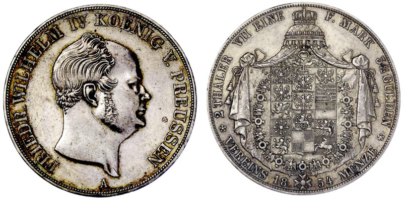 Altdeutsche Münzen und Medaillen

Brandenburg-Preußen

Friedrich Wilhelm IV....