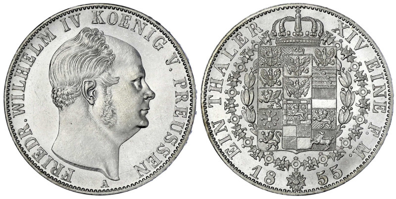 Altdeutsche Münzen und Medaillen

Brandenburg-Preußen

Friedrich Wilhelm IV....