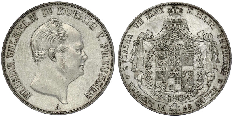 Altdeutsche Münzen und Medaillen

Brandenburg-Preußen

Friedrich Wilhelm IV....