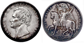 Altdeutsche Münzen und Medaillen

Sachsen-Albertinische Linie

Johann, 1854-1873

Siegestaler 1871 B. gutes sehr schön. Jaeger 132. Thun 351. AK...