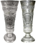 Altdeutsche Münzen und Medaillen

Sachsen-Albertinische Linie

Friedrich August III., 1904-1918

Zinn-Pokal, Ehrenpreis 1913 des Landw. Kreisver...