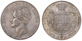 Altdeutsche Münzen und Medaillen

Sachsen-Coburg-Gotha

Ernst I., 1806-1844

Doppeltaler 1843 G. Auflage nur 5350 Ex. gutes vorzüglich, Vs. etwa...