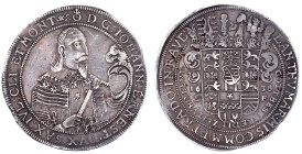 Altdeutsche Münzen und Medaillen

Sachsen-Alt-Gotha (Coburg-Eisenach)

Johann Ernst, 1633-1638

Reichstaler 1638 EF, Coburg. Spruchtaler mit der...