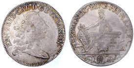 Altdeutsche Münzen und Medaillen

Sachsen-Hildburghausen

Ernst Friedrich Karl, 1745-1780

2/3 Taler 1760. sehr schön/vorzüglich, kl. Kratzer. H...