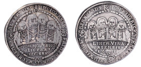 Altdeutsche Münzen und Medaillen

Sachsen-Alt-Weimar

Johann Ernst und seine Brüder, 1605-1626

Reichstaler 1611 WA, Saalfeld. 28,71 g. sehr sch...