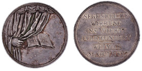 Altdeutsche Münzen und Medaillen

Sachsen-Weimar-Eisenach

Carl August, 1775-1828

Silbermedaille 1817 von Loos, a.d. 300 Jf. der Reformation in...