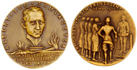 Medaillen

Medailleure

Goetz, Karl

Bronzemedaille 1923. Albert Leo Schlageter, ermordet von den Franzosen. 60 mm, 71,00 g. vorzüglich. Kienast...