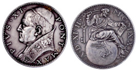 Medaillen

Medailleure

Goetz, Karl

Silbermedaille 1929. Papst Pius XI. 36 mm, 20,10 g. vorzüglich, mattiert. Kienast 420.