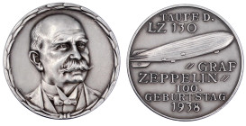 Medaillen

Medailleure

Goetz, Karl

Silbermedaille 1938 auf den 100. Geburtstag Graf Zeppelins und die Taufe des letzten in Dienst gestellten L...