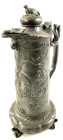 Medaillen

Schützenmedaillen

Köln

Schützen-Zinnkanne des Kriegervereins Köln 1900. Höhe 33 cm
