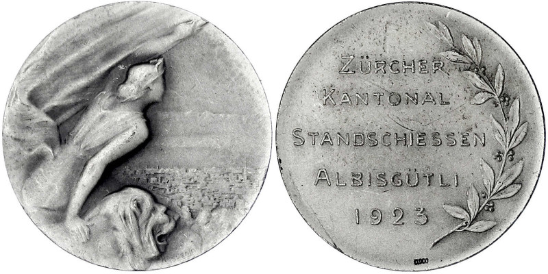 Medaillen

Schützenmedaillen

Schweiz

Zürich

Silbermedaille 1923, von ...