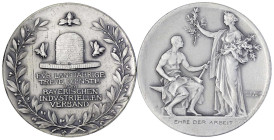 Medaillen

Tiermotive

Bienen

2 X Silberne Preismedaille v. H. Wadere o.J. (geprägt bei Poellath Schrobenhausen) des Bayerischen Industriellen ...