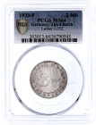 Drittes Reich

Gedenkmünzen

2 Reichsmark Luther

1933 F. Im PCGS-Blister mit Grading MS 64. Jaeger 352.