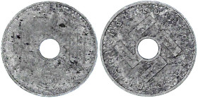 Drittes Reich

Reichskreditkassen

5 Pfennig 1940 G. sehr schön, äußerst selten. Jaeger 618.