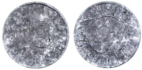 Drittes Reich

Ghetto Litzmannstadt

10 Pfennig Quittung 1942, Magnesium. Mit Kurz-Expertise Franquinet. sehr schön, Korrosionsspuren, sehr selten...