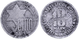 Drittes Reich

Ghetto Litzmannstadt

10 Mark Quittung 1943, Aluminium. Mit Kurz-Expertise Franquinet. sehr schön, min. korrodiert. Jaeger L 4b.
