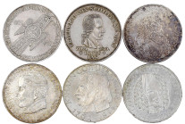 Münzen der Bundesrepublik Deutschland

Gedenkmünzen

5 Deutsche Mark, Silber, 1952-1979

Die ersten sechs Gedenkmünzen 1952 bis 1966, Germanisch...
