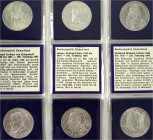 Münzen der Bundesrepublik Deutschland

Gedenkmünzen

5 Deutsche Mark, Silber, 1952-1979

Komplette Sammlung der 5 DM Gedenkstücke in Spitzenqual...