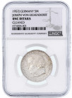 Münzen der Bundesrepublik Deutschland

Gedenkmünzen

5 Deutsche Mark, Silber, 1952-1979

Eichendorff 1957 J. Im NGC-Blister mit Grading UNC Deta...