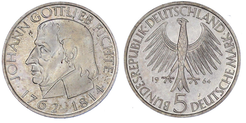 Münzen der Bundesrepublik Deutschland

Gedenkmünzen

5 Deutsche Mark, Silber...