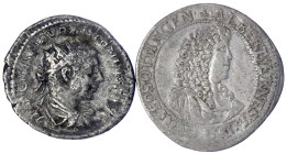 LOTS

Sammlungen allgemein

2 Münzen: Elagabal Antoninian und Öttingen 6 Kreuzer 1677. beide fast sehr schön