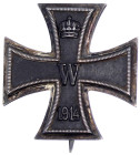 Orden und Ehrenzeichen

Deutschland

Deutsche Länder, bis 1918

Preussen: Eisernes Kreuz I. Klasse 1914 flache Form, Hersteller K.O. Im Original...