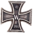 Orden und Ehrenzeichen

Deutschland

Deutsche Länder, bis 1918

Preußen: Eisernes Kreuz I. Klasse 1914 gewölbte Form, ohne Hersteller. Silber, P...