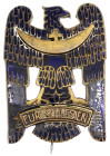 Orden und Ehrenzeichen

Deutschland

Weimarer Republik, 1919-1933

Schlesisches Bewährungsabzeichen (Schlesischer Adler) 1. Klasse. Tombak, emai...